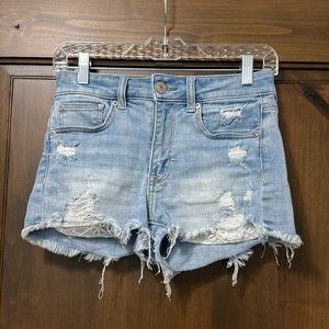 American Eagle Light-wash Denim Shorts